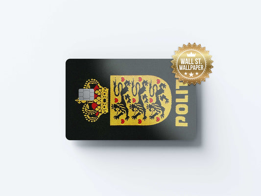 Politi - Premium Vinyl Credit Card Skin Cover by Wonderwallsboutique