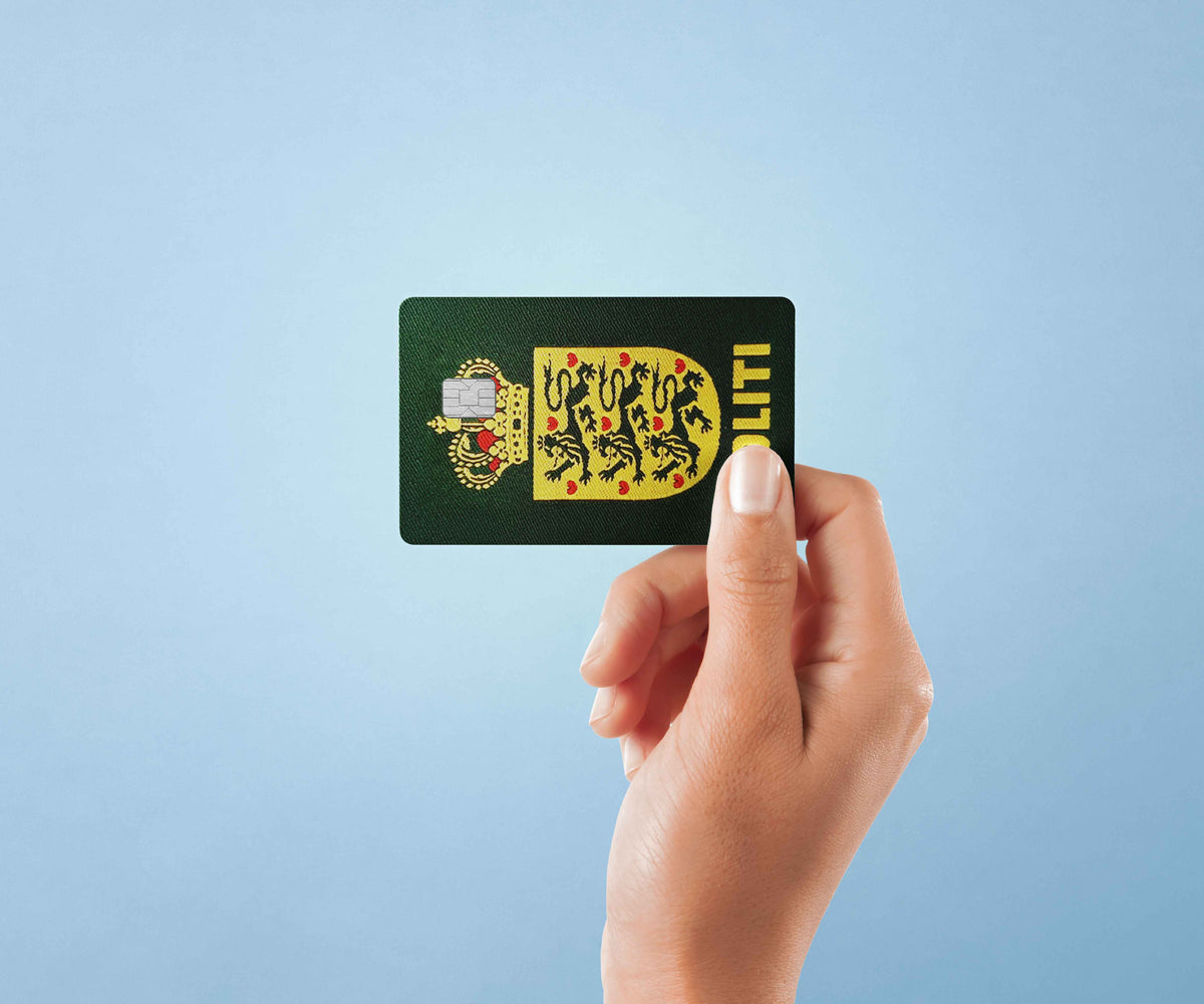 Politi - Premium Vinyl Credit Card Skin Cover by Wonderwallsboutique