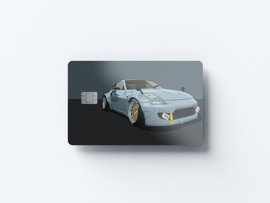 350Z Design | Credit Card Sticker | Small Chip | Credit Card Skin