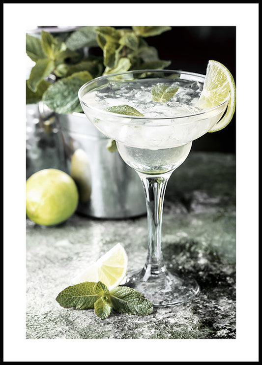 Lime Margarita Poster