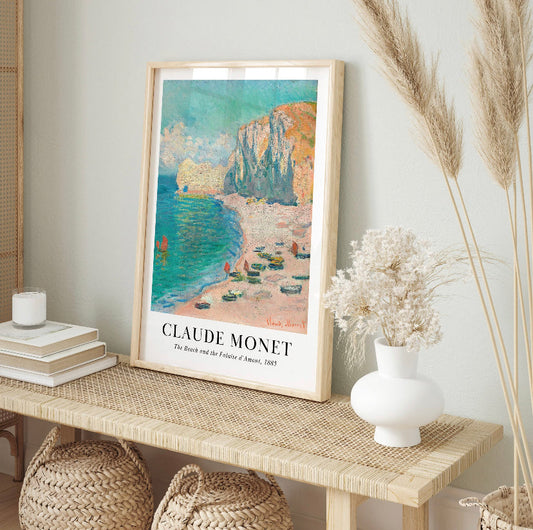 Claude Monet 'The Beach' Art Print