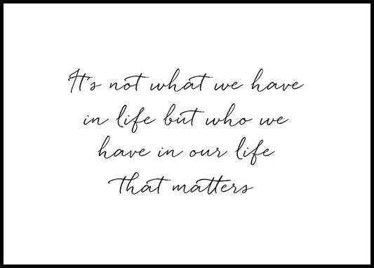 Watercolor it's not what we have poster for nursery and home wall decor.