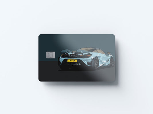 765LT Design | Credit Card Sticker | Small Chip | Credit Card Skin