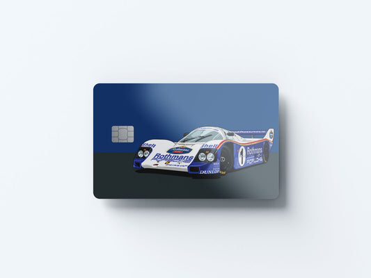 962C Design | Credit Card Sticker | Small Chip | Credit Card Skin