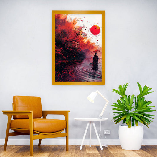 AKATSUKI Asian Style Poster | Wall Art for Home & Office | High-Quality Print