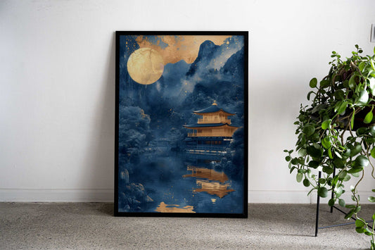 Abstract Landscape Asian Asian Style Poster | Wall Art for Home & Office | High-Quality Print