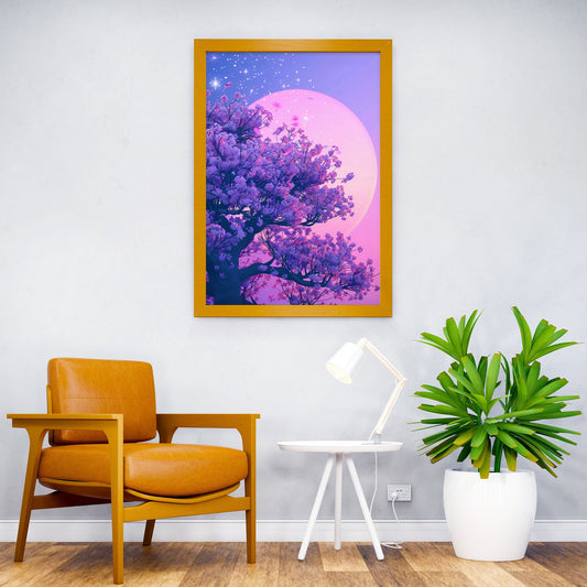 Aesthetic Sakura Asian Style Poster | Wall Art for Home & Office | High-Quality Print