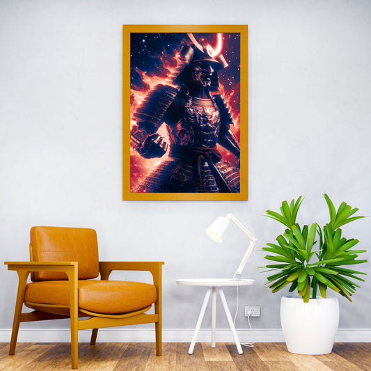 Aesthetic Strong Samurai Warrior Asian Style Poster | Wall Art for Home & Office | High-Quality Print