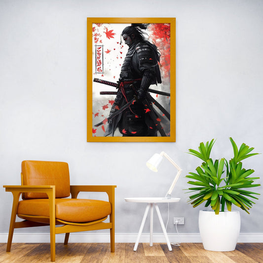 Ancient Samurai Katana Asian Style Poster | Wall Art for Home & Office | High-Quality Print