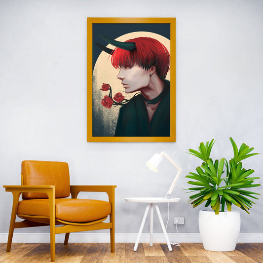 Anime Demon Asian Style Poster | Wall Art for Home & Office | High-Quality Print