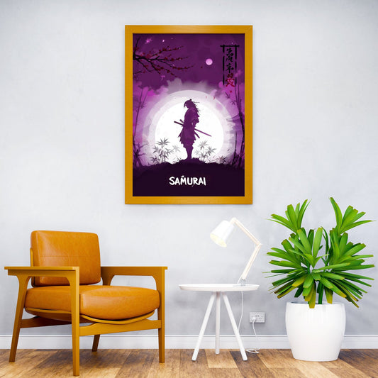 Anime Samurai Asian Style Poster | Wall Art for Home & Office | High-Quality Print