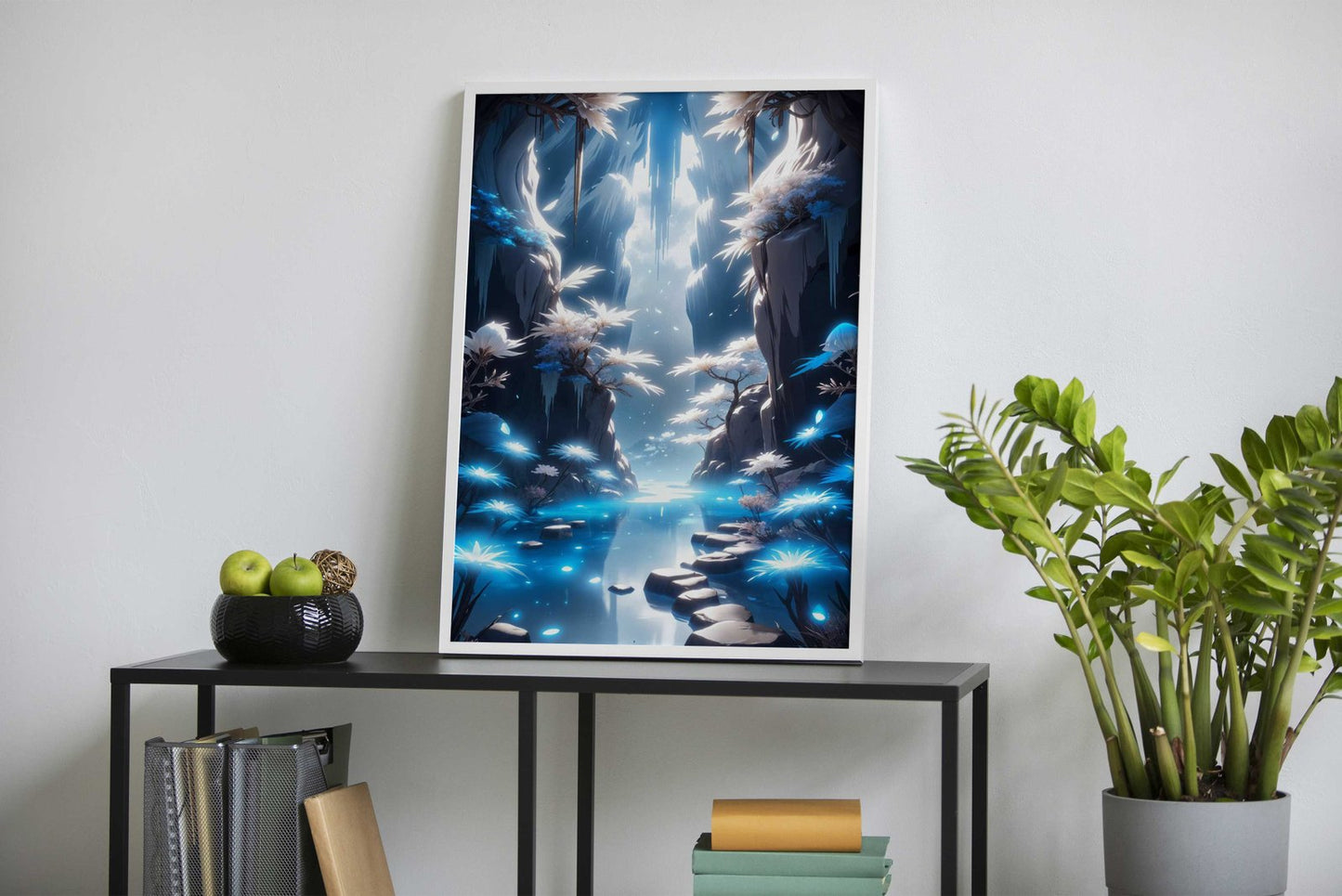 Anime Torii Gate landscape Asian Style Poster | Wall Art for Home & Office | High-Quality Print