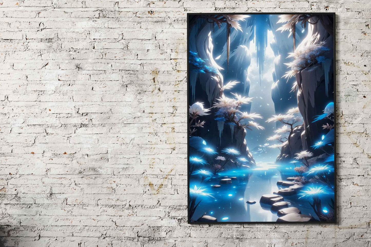 Anime Torii Gate landscape Asian Style Poster | Wall Art for Home & Office | High-Quality Print