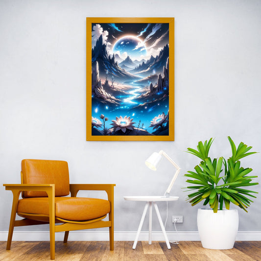 Anime Torii Gate paradise Asian Style Poster | Wall Art for Home & Office | High-Quality Print