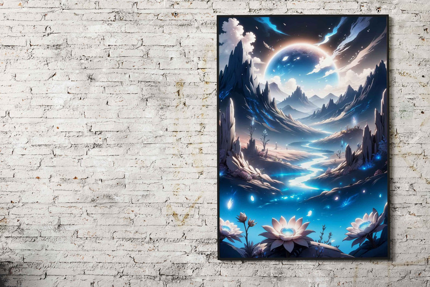 Anime Torii Gate paradise Asian Style Poster | Wall Art for Home & Office | High-Quality Print