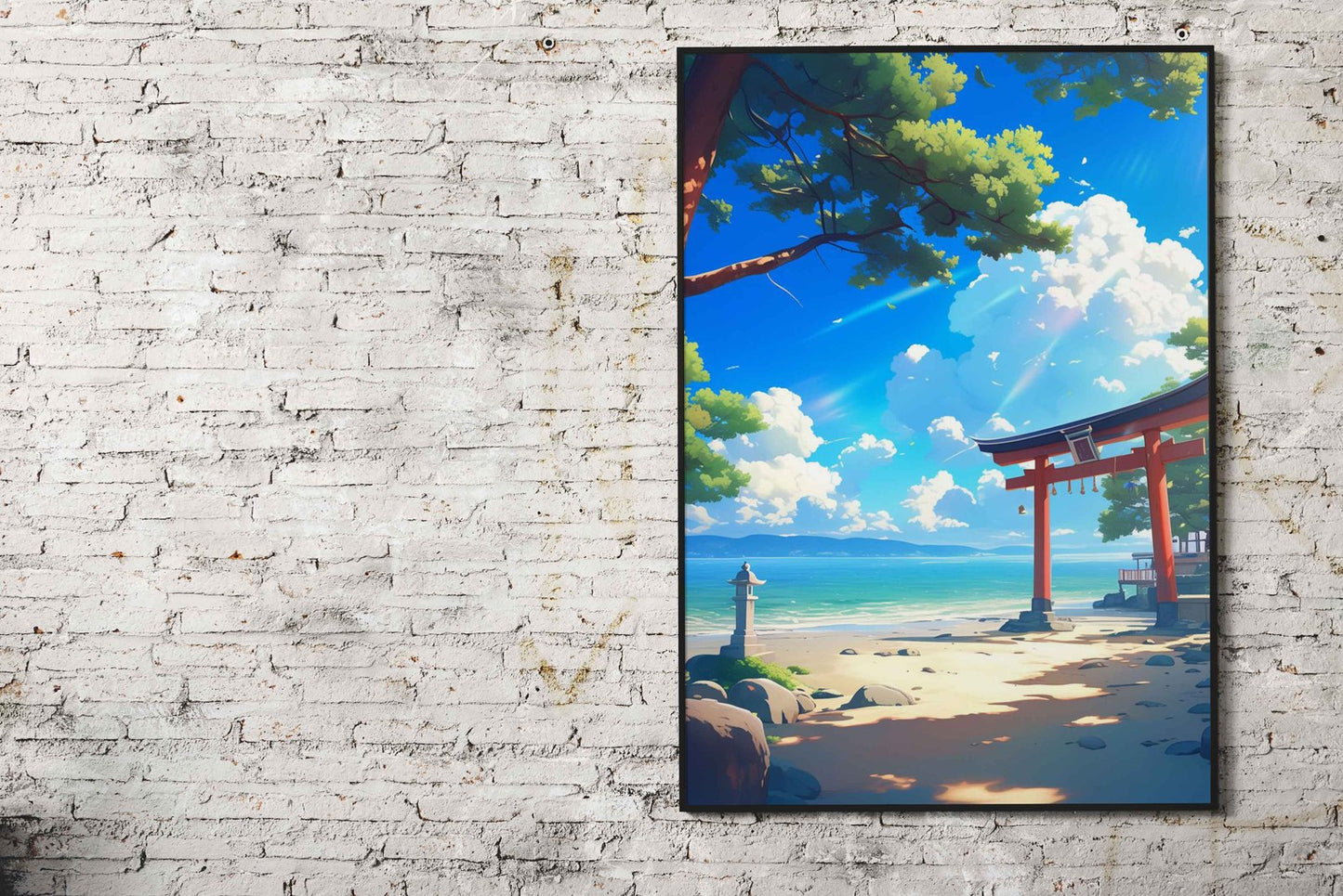 Anime Wonderful Nature Asian Style Poster | Wall Art for Home & Office | High-Quality Print