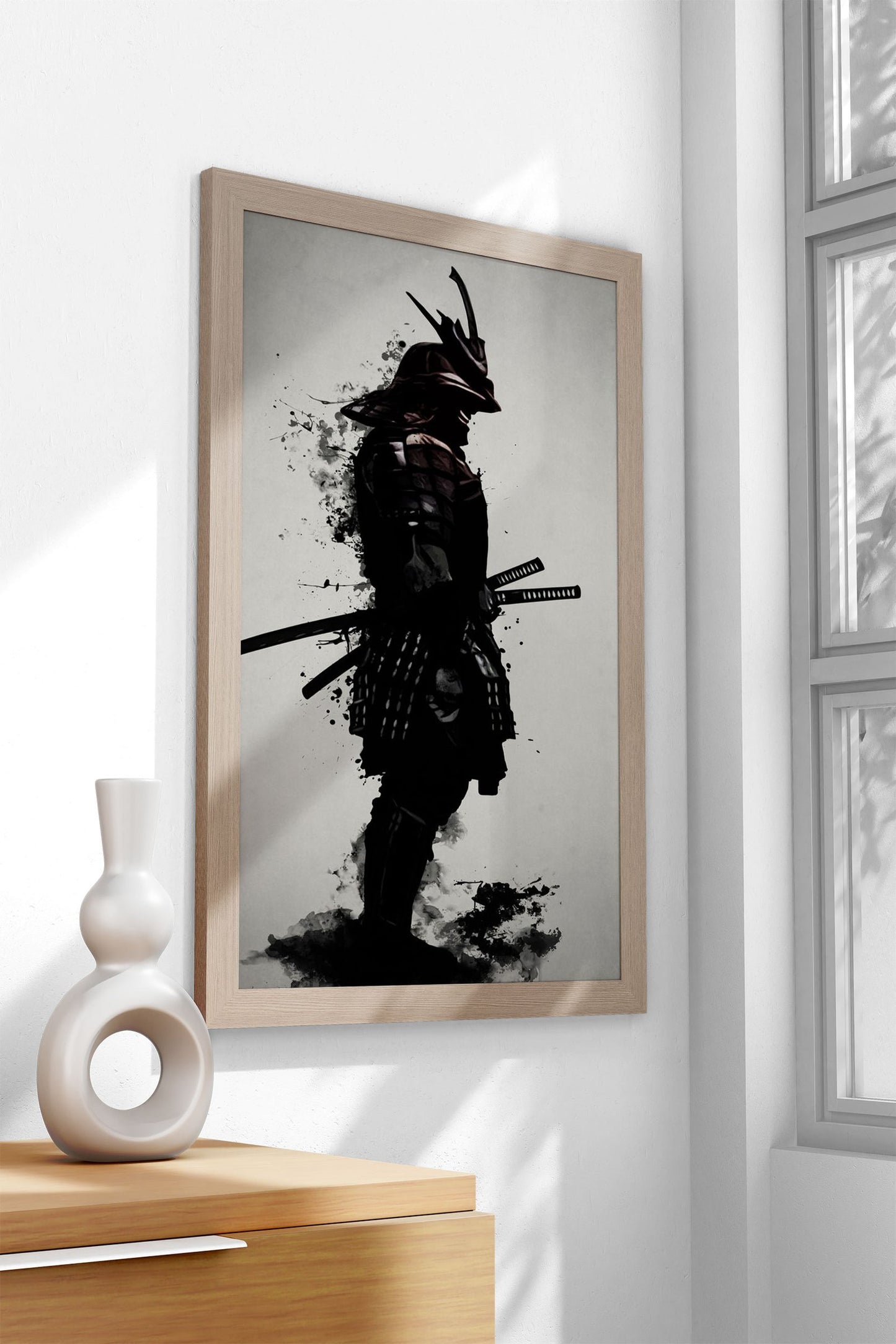 Armored Samurai Asian Style Poster | Wall Art for Home & Office | High-Quality Print