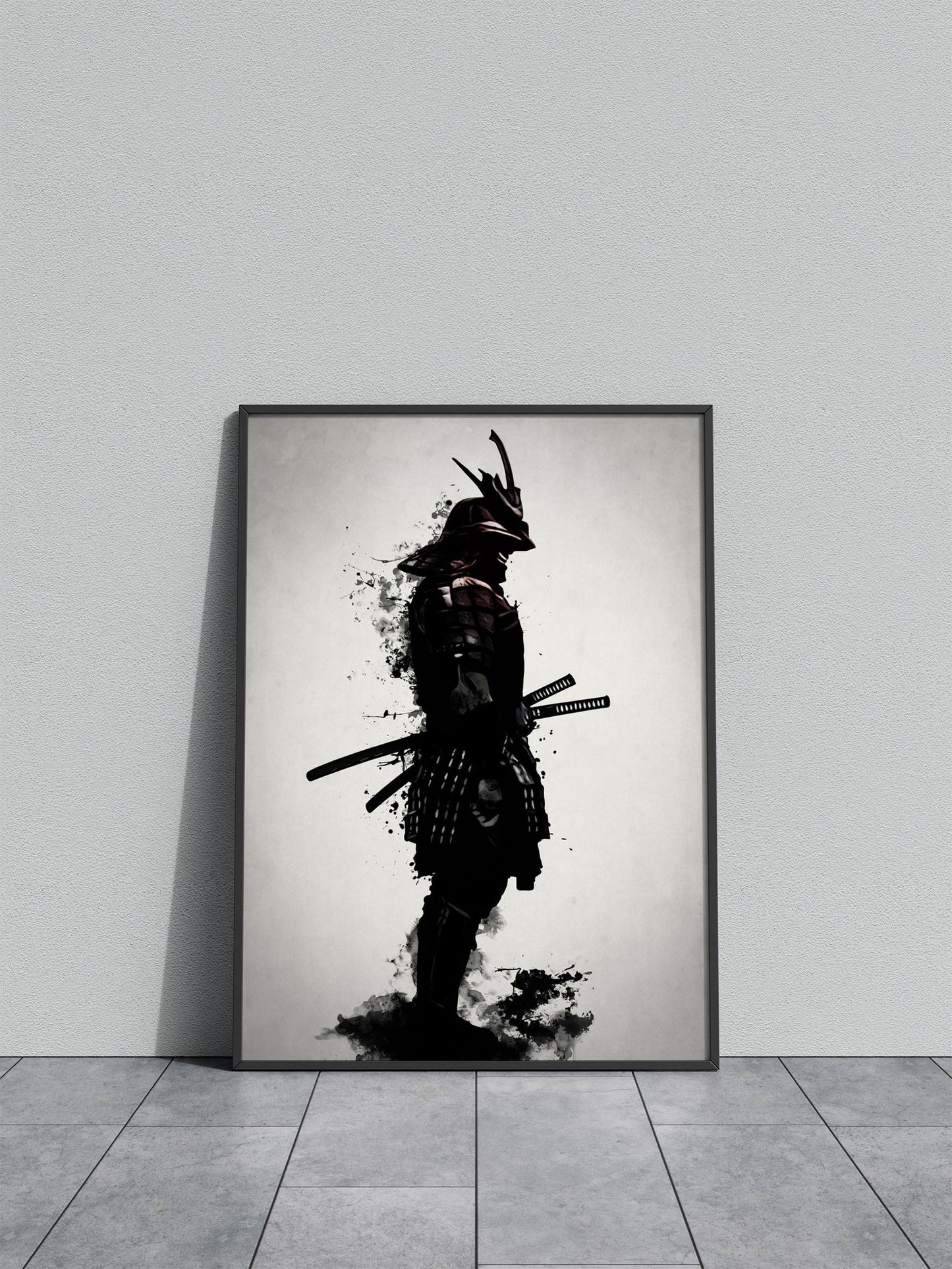Armored Samurai Asian Style Poster | Wall Art for Home & Office | High-Quality Print