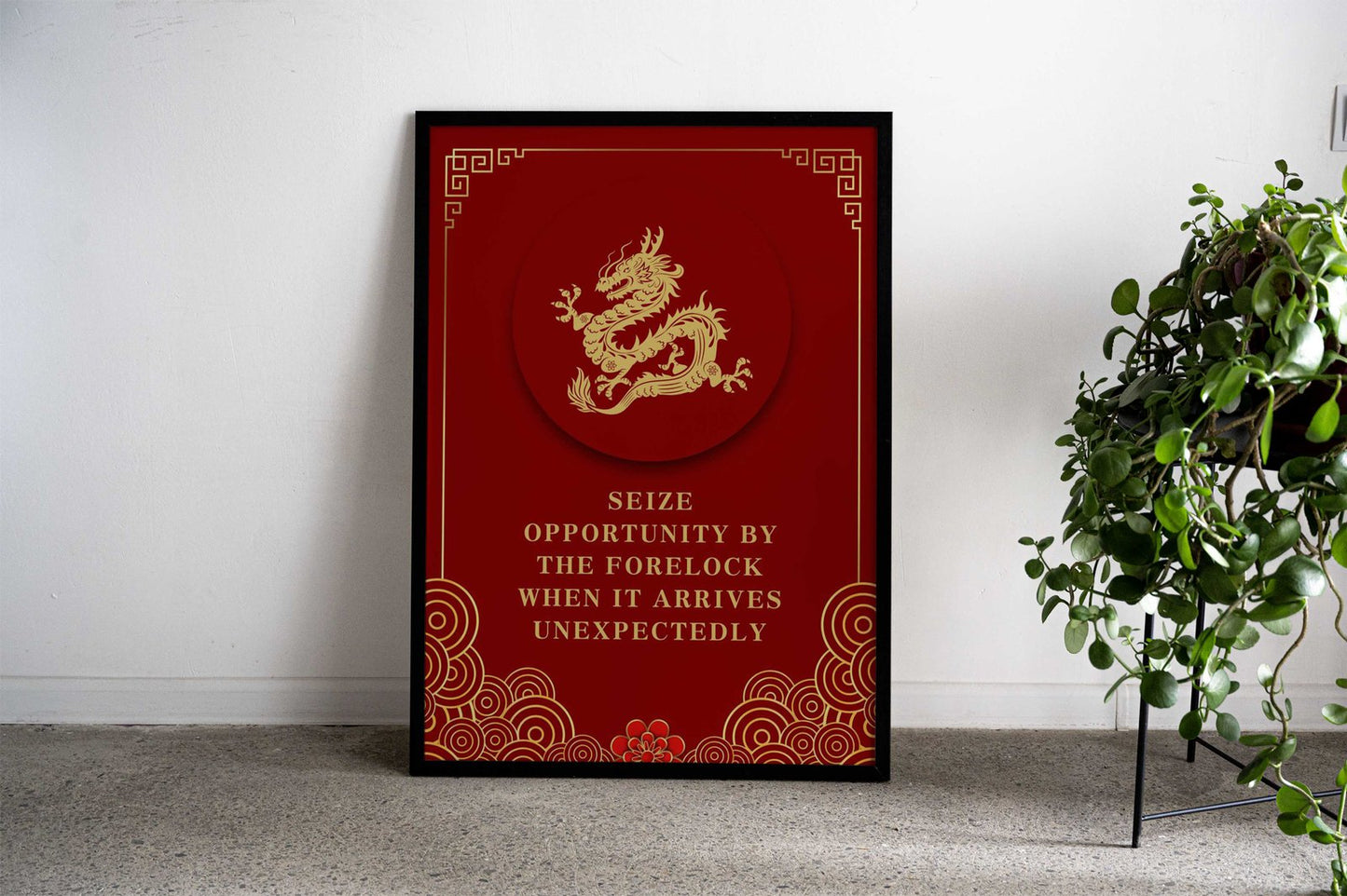 Art Of War Quotes Asian Style Poster | Wall Art for Home & Office | High-Quality Print
