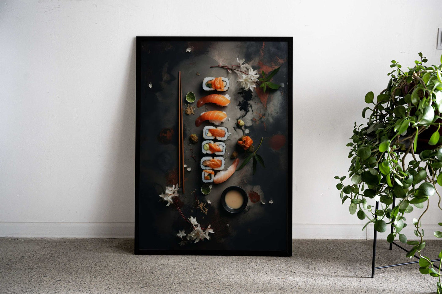 Artful Sushi Asian Style Poster | Wall Art for Home & Office | High-Quality Print