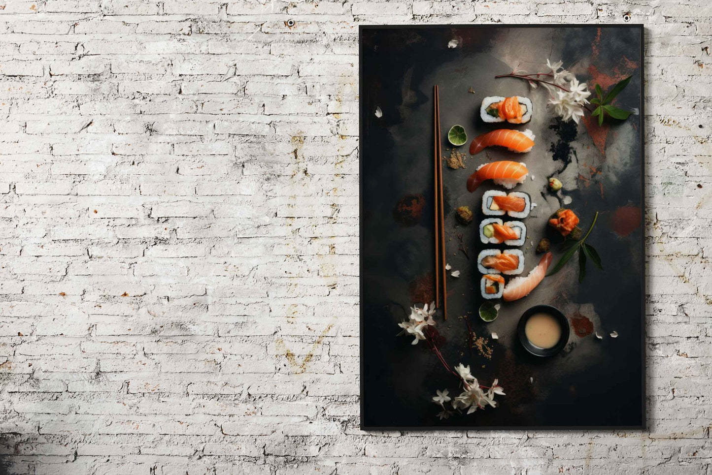 Artful Sushi Asian Style Poster | Wall Art for Home & Office | High-Quality Print