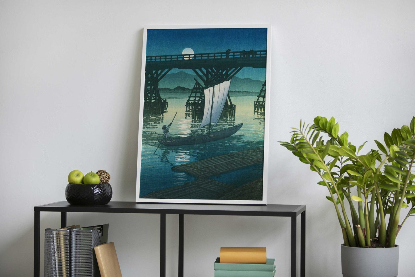 Asahibashi Bridge at Ojiya Asian Style Poster | Wall Art for Home & Office | High-Quality Print