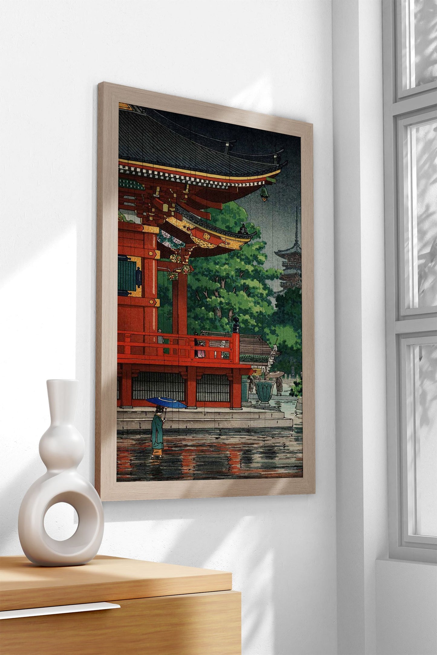 Asakusa Kannondo Temple Asian Style Poster | Wall Art for Home & Office | High-Quality Print