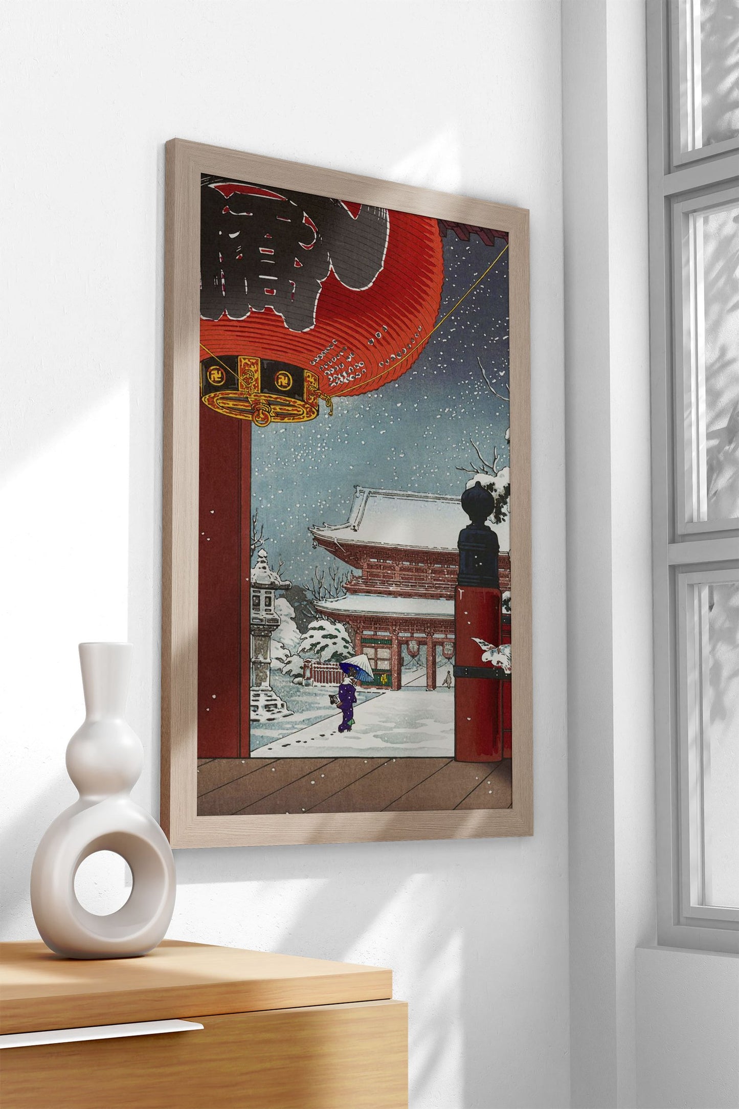 Asakusa Kanzeon Temple Asian Style Poster | Wall Art for Home & Office | High-Quality Print