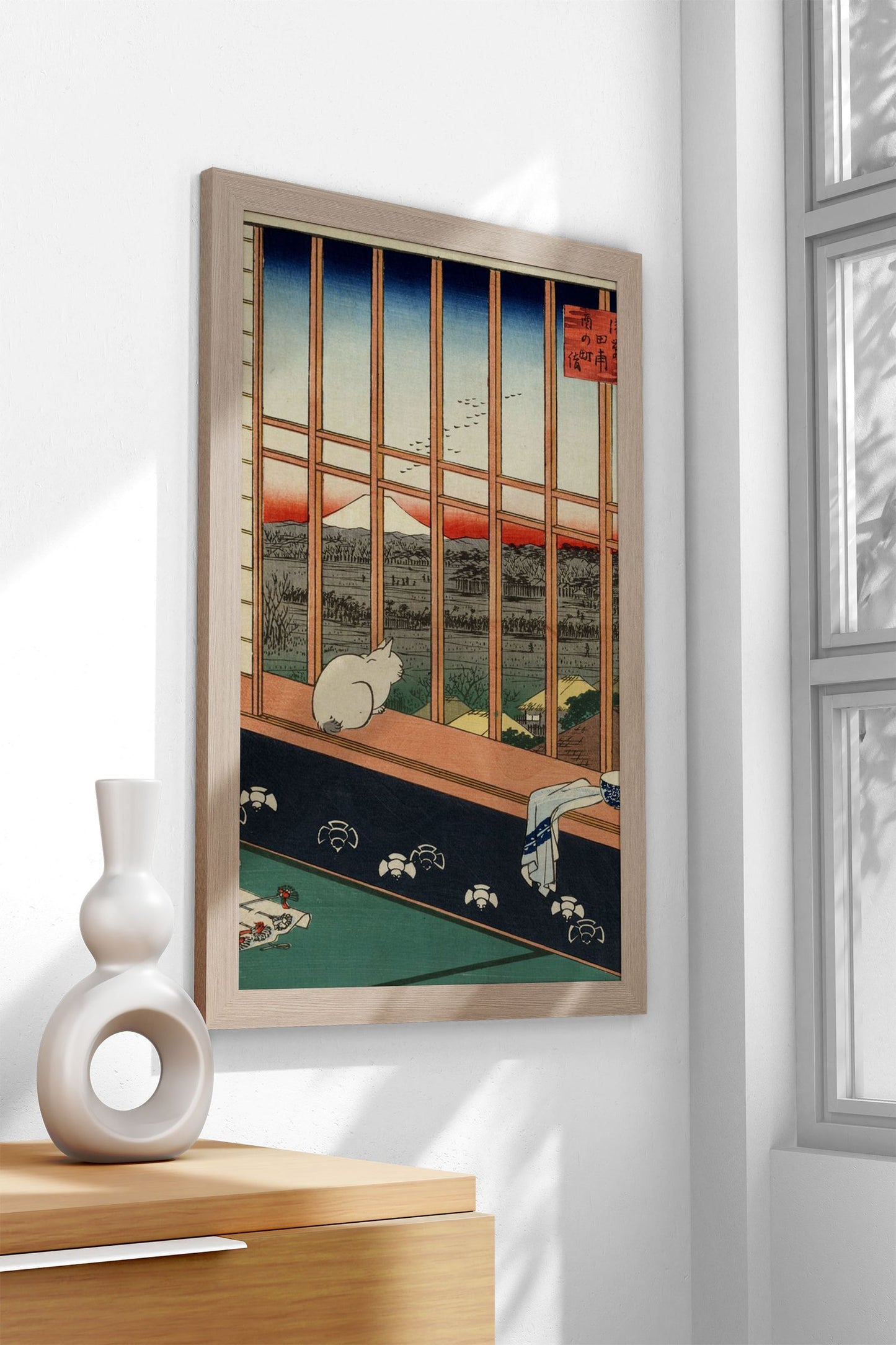 Asakusa Ricefields Asian Style Poster | Wall Art for Home & Office | High-Quality Print