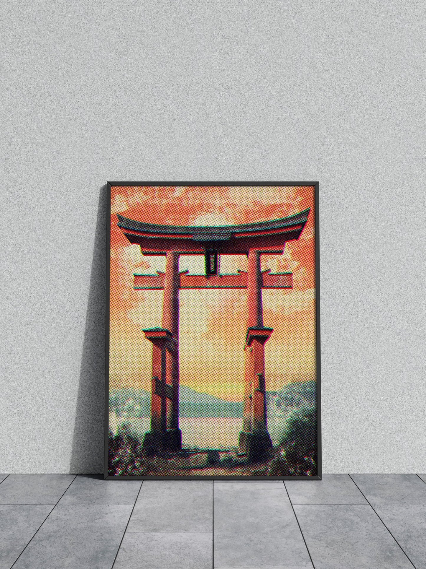 Asian Gate Asian Style Poster | Wall Art for Home & Office | High-Quality Print