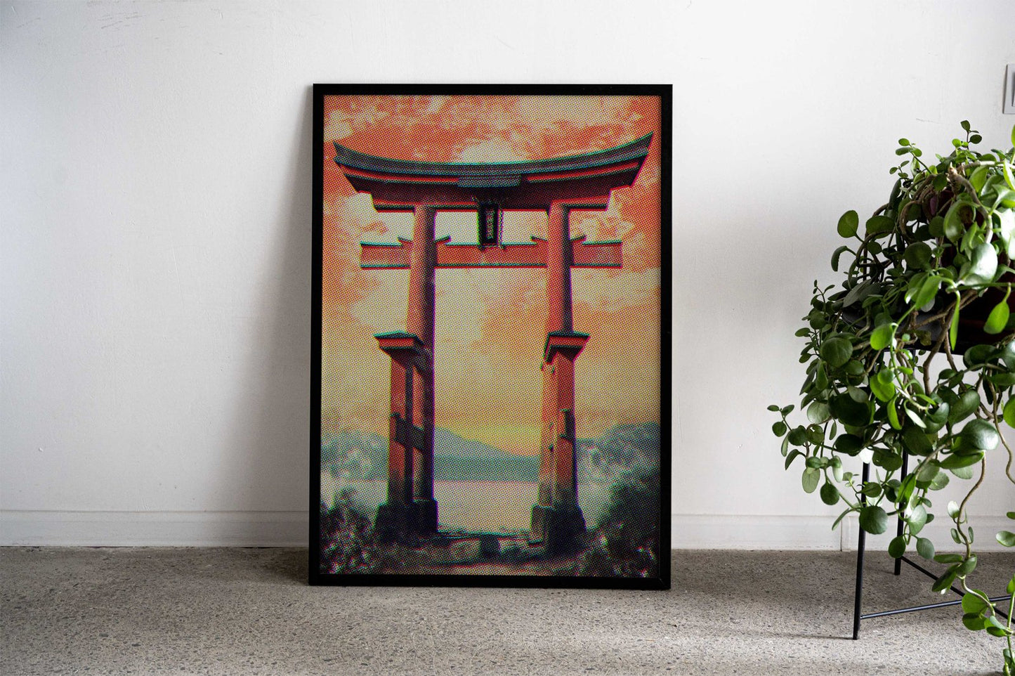 Asian Gate Asian Style Poster | Wall Art for Home & Office | High-Quality Print