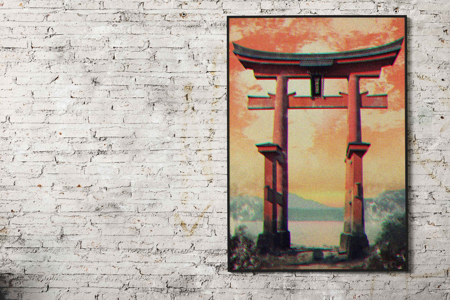 Asian Gate Asian Style Poster | Wall Art for Home & Office | High-Quality Print