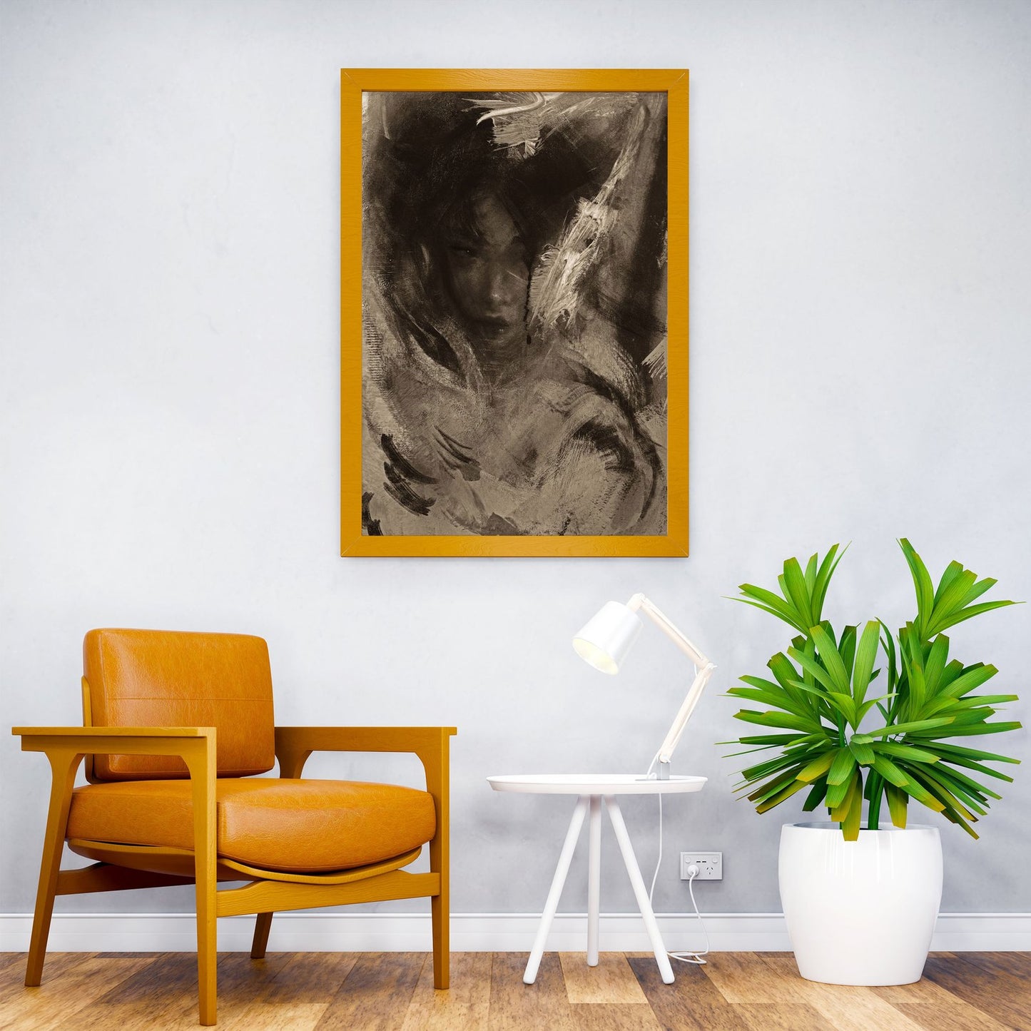 Asian Girl Art Print Asian Style Poster | Wall Art for Home & Office | High-Quality Print