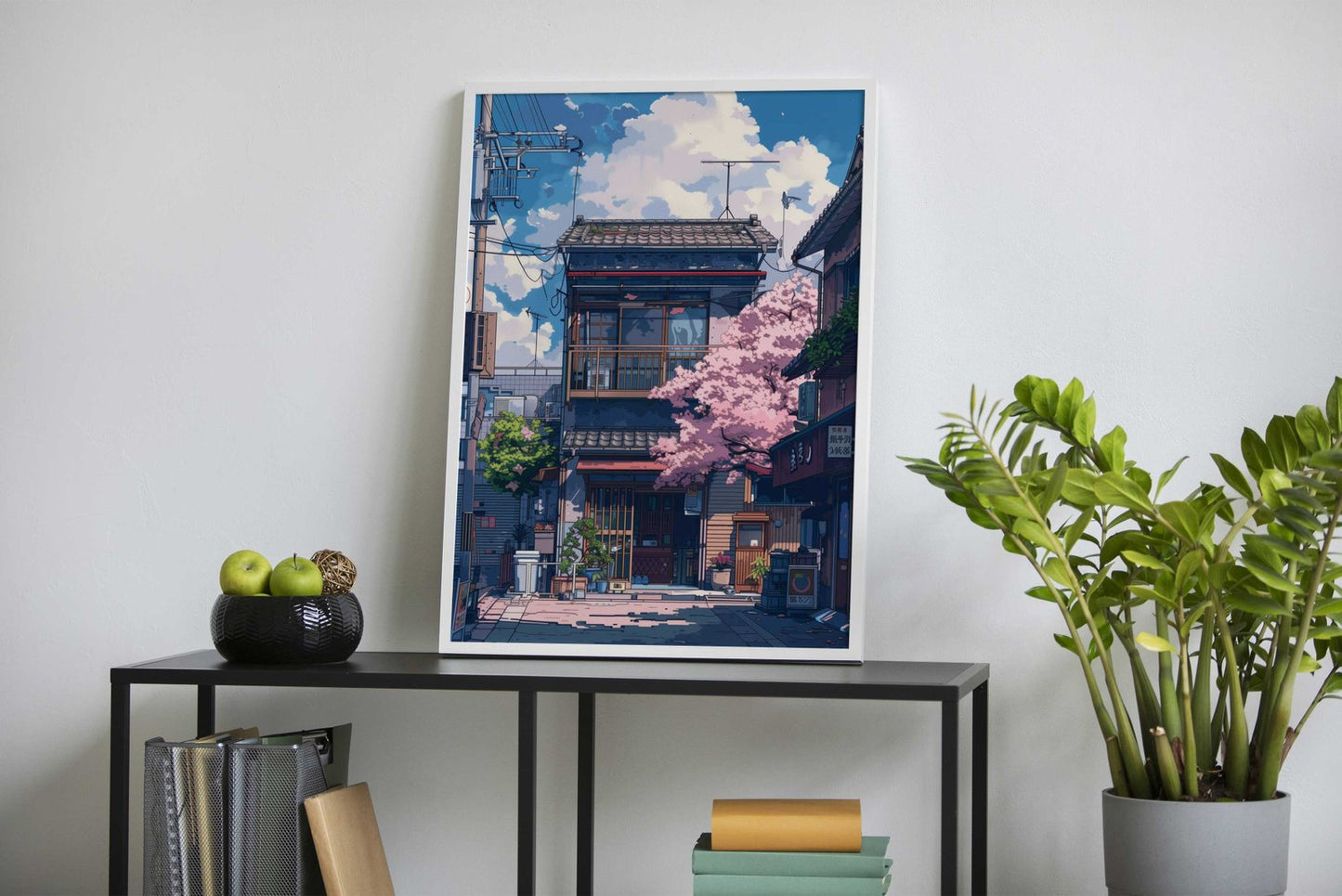 Asian House Anime Asian Style Poster | Wall Art for Home & Office | High-Quality Print