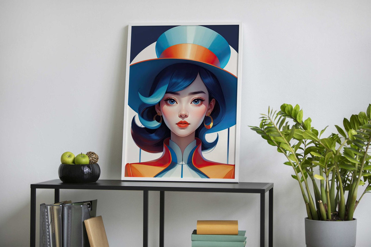 Asian Lady Wall Art Asian Style Poster | Wall Art for Home & Office | High-Quality Print