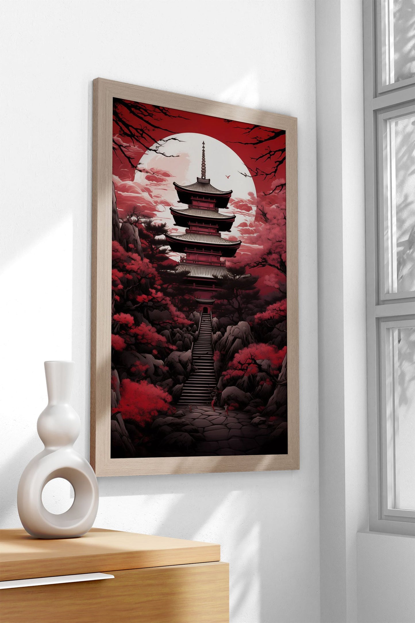 Asian Landscape Asian Style Poster | Wall Art for Home & Office | High-Quality Print