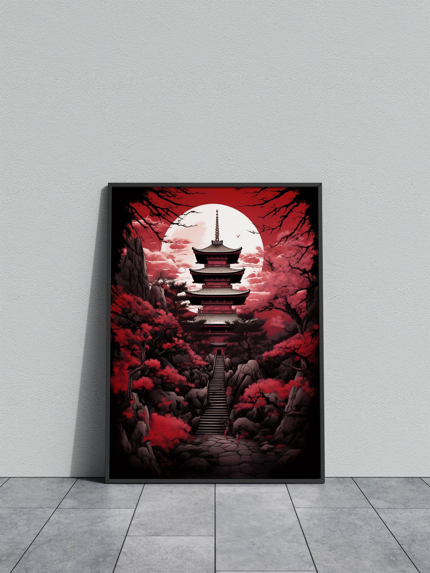Asian Landscape Asian Style Poster | Wall Art for Home & Office | High-Quality Print