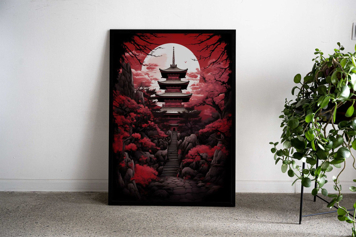Asian Landscape Asian Style Poster | Wall Art for Home & Office | High-Quality Print