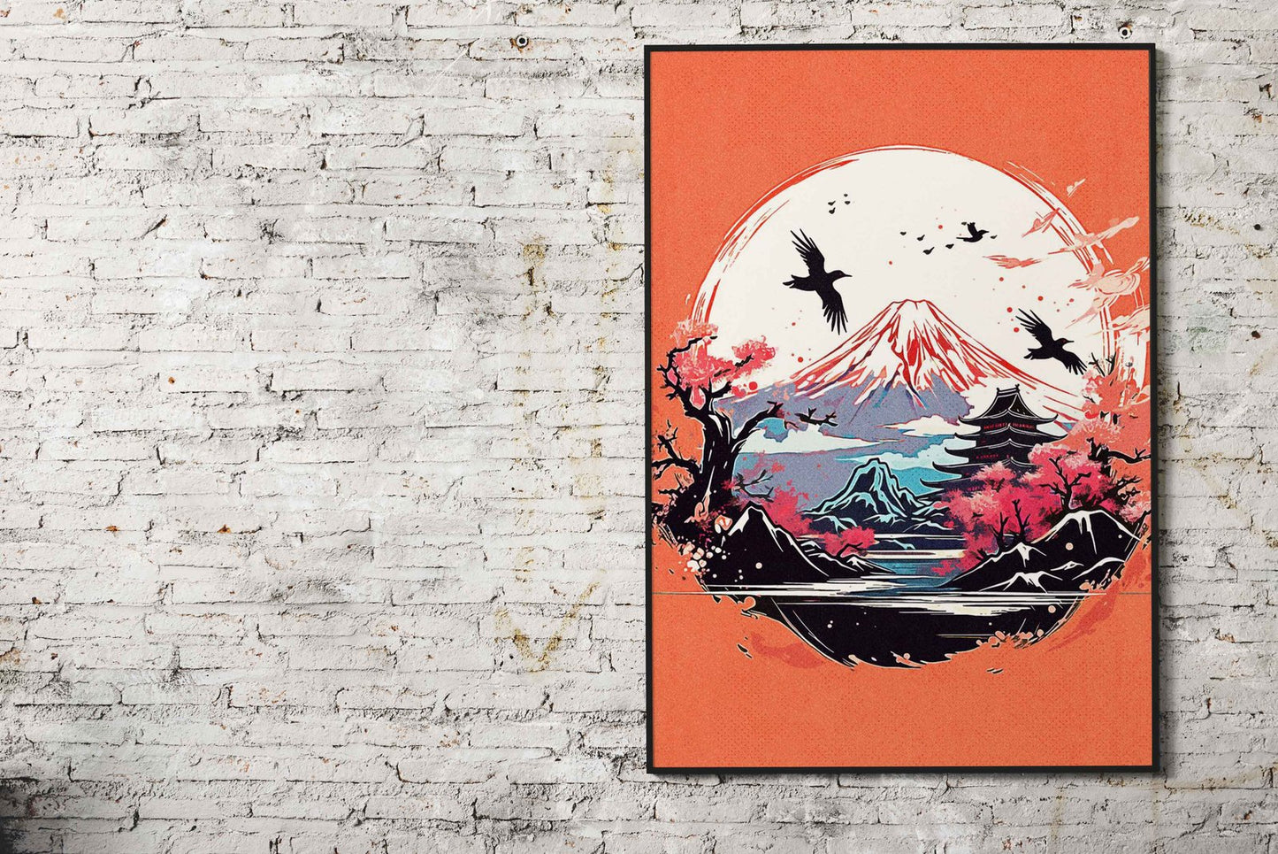 Asian Nature Asian Style Poster | Wall Art for Home & Office | High-Quality Print