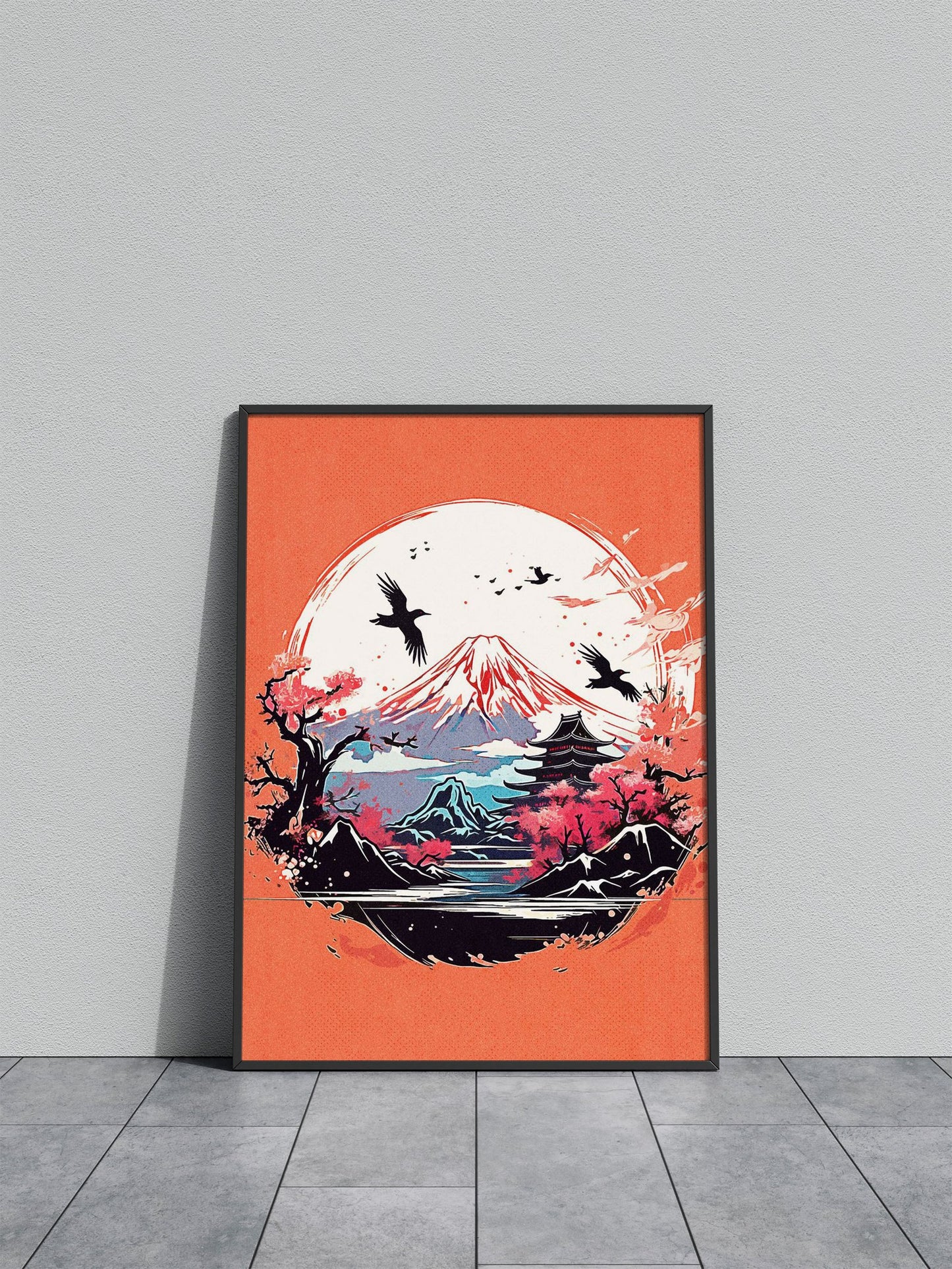 Asian Nature Asian Style Poster | Wall Art for Home & Office | High-Quality Print