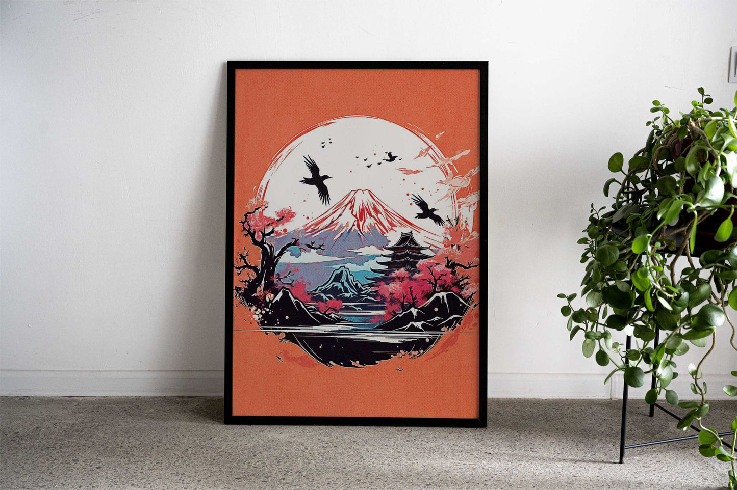 Asian Nature Asian Style Poster | Wall Art for Home & Office | High-Quality Print