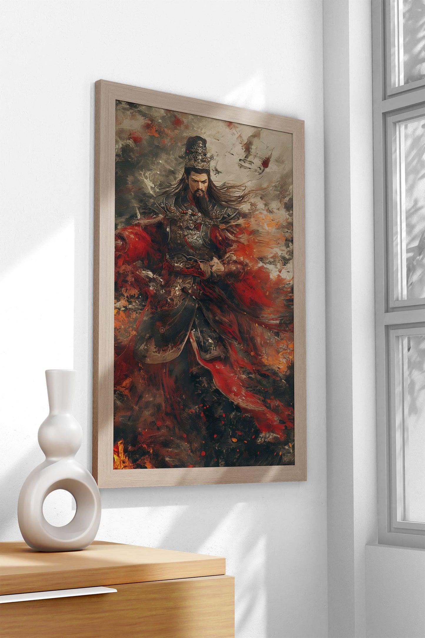Asian Samurai Asian Style Poster | Wall Art for Home & Office | High-Quality Print