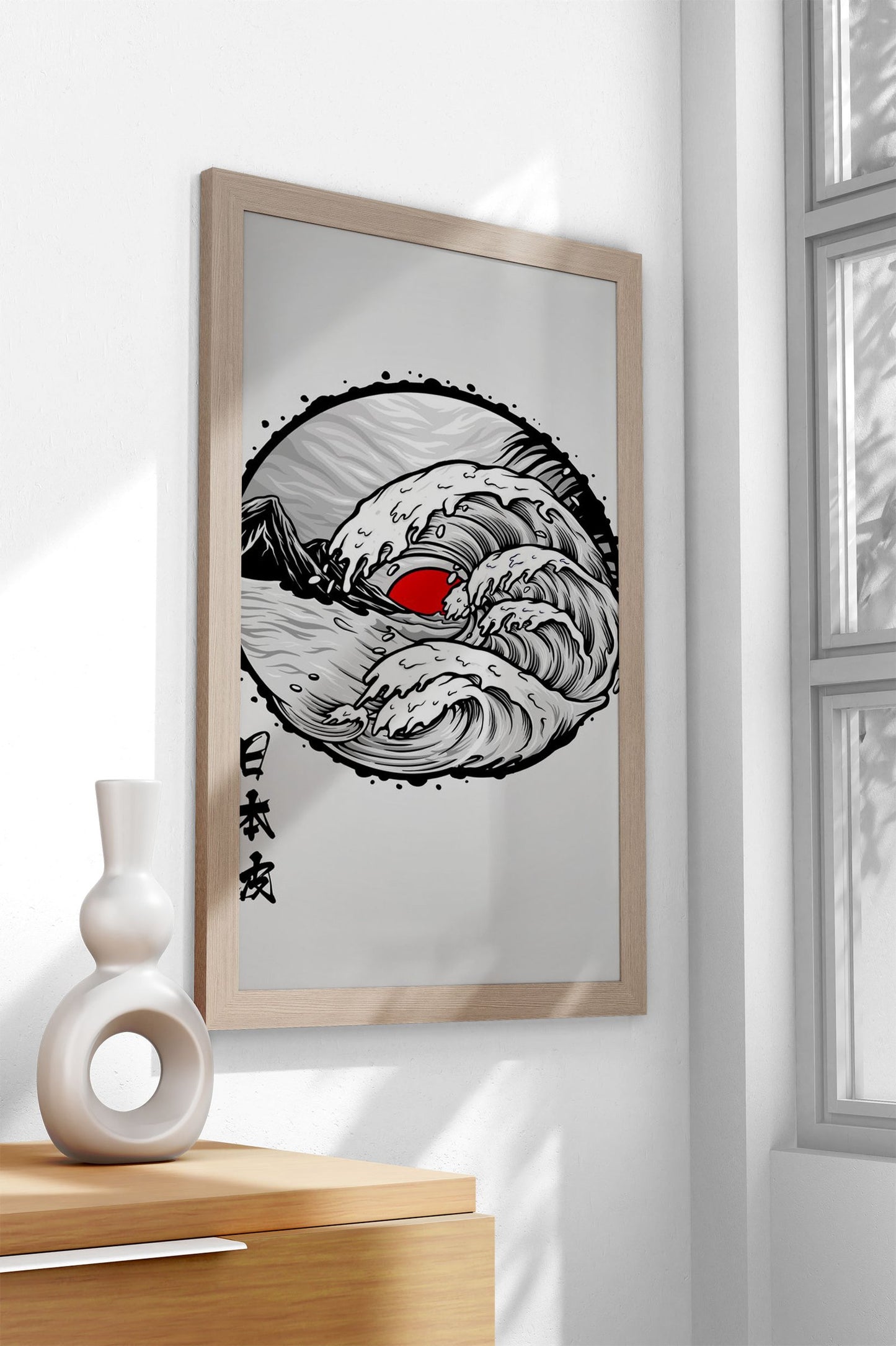 Asian Wave Asian Style Poster | Wall Art for Home & Office | High-Quality Print