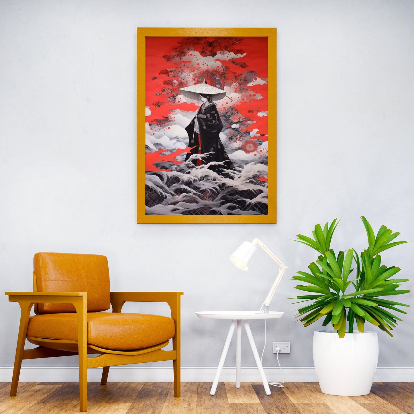 Asian Woman Asian Style Poster | Wall Art for Home & Office | High-Quality Print