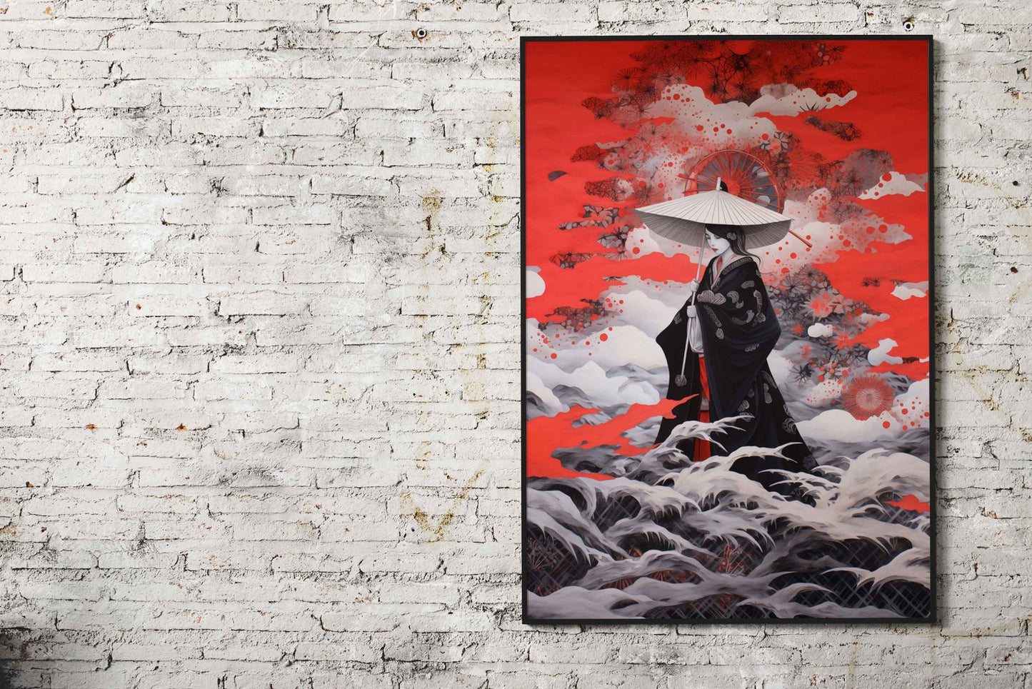 Asian Woman Asian Style Poster | Wall Art for Home & Office | High-Quality Print