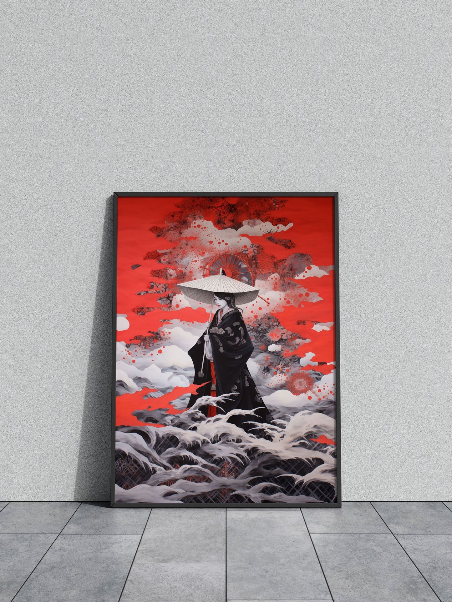 Asian Woman Asian Style Poster | Wall Art for Home & Office | High-Quality Print