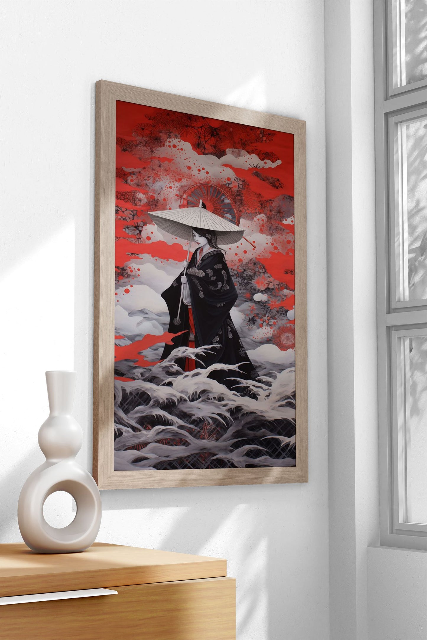 Asian Woman Asian Style Poster | Wall Art for Home & Office | High-Quality Print