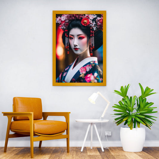 Asian beauty woman Asian Style Poster | Wall Art for Home & Office | High-Quality Print