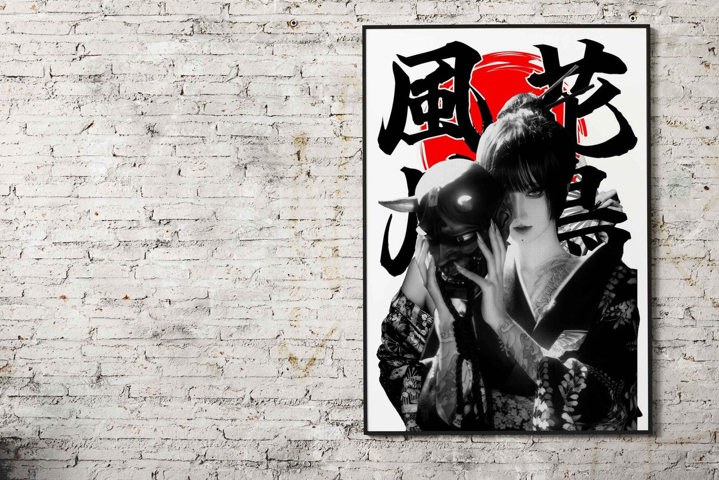Asian woman demon Asian Style Poster | Wall Art for Home & Office | High-Quality Print