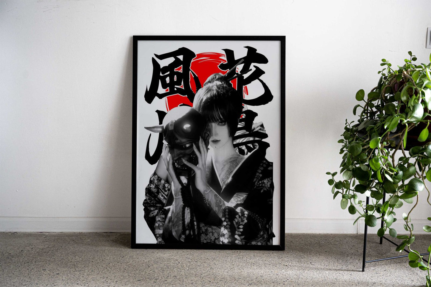 Asian woman demon Asian Style Poster | Wall Art for Home & Office | High-Quality Print